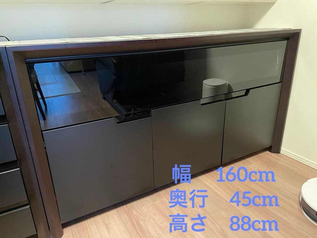 サイドボード　160×88×45cm 飾り棚　クラスティーナ①