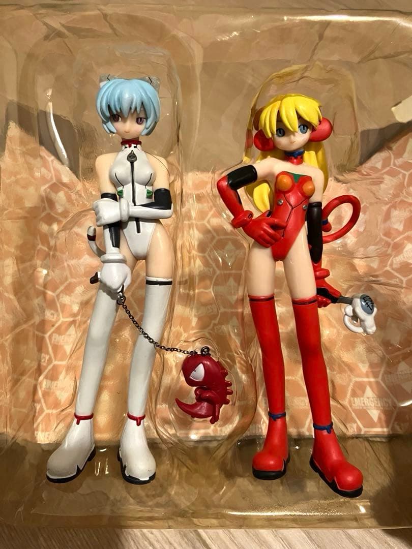 ぐりむろっく 綾波レイ アスカ フィギュア 新世紀エヴァンゲリオン