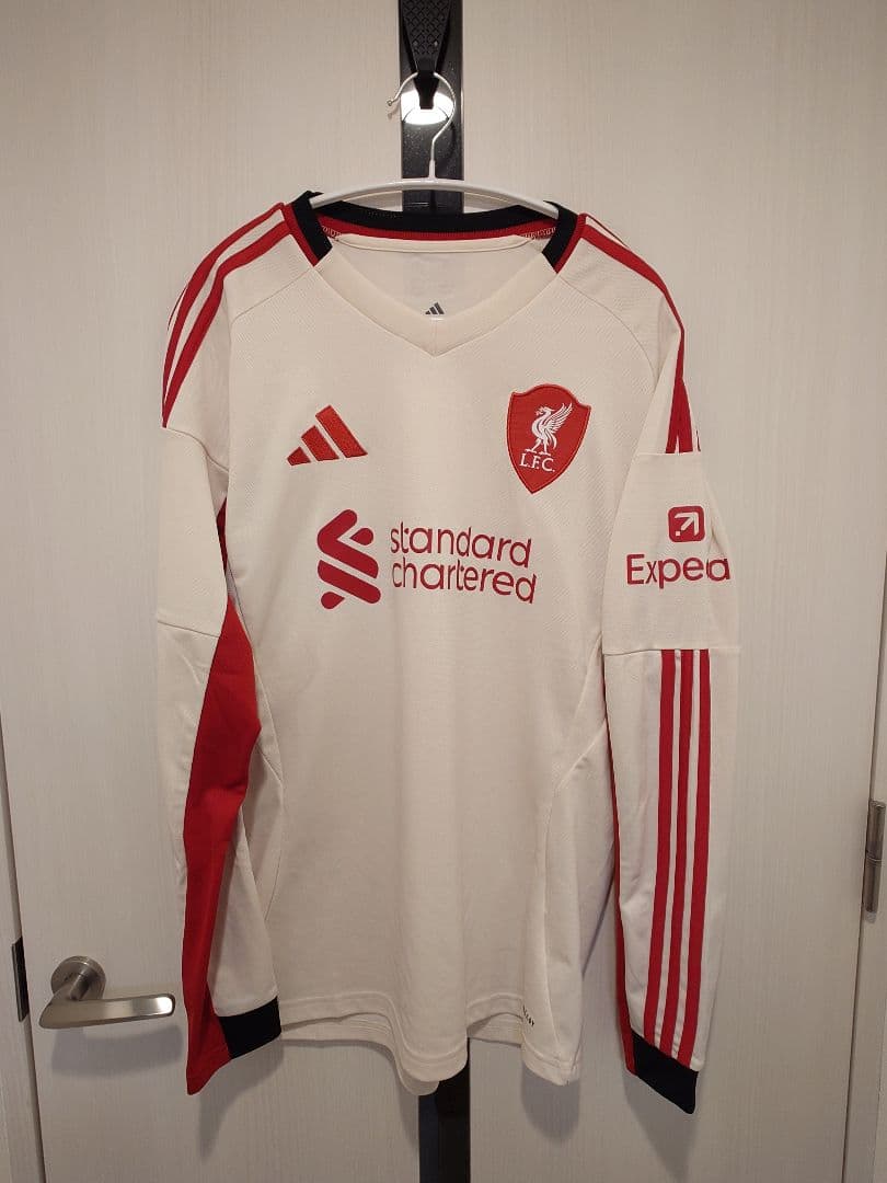 【正規品】リヴァプール 25/26 アウェイ 長袖 ユニホーム XLサイズ