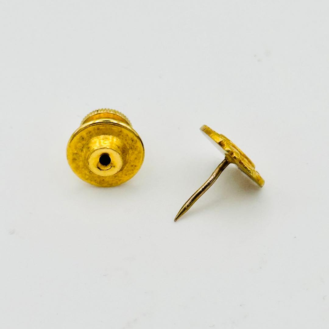 希少 K18 ライオンズクラブ ピンバッジ 襟章 18金 1.56g 金無垢