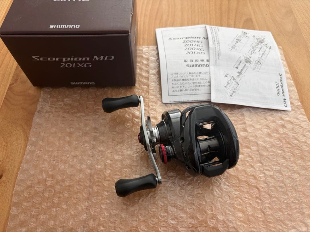 SHIMANO スコーピオンMD 201XG ベイトリール