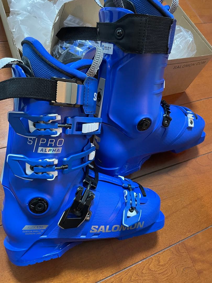 使用1回 SALOMON S PRO ALPHA 24/24.5 FLEX130