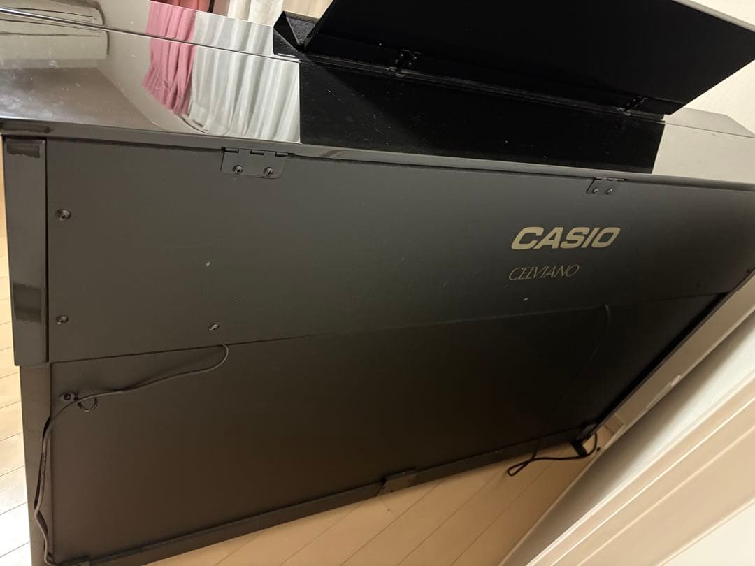 CASIO 電子ピアノ ブラック 椅子付き