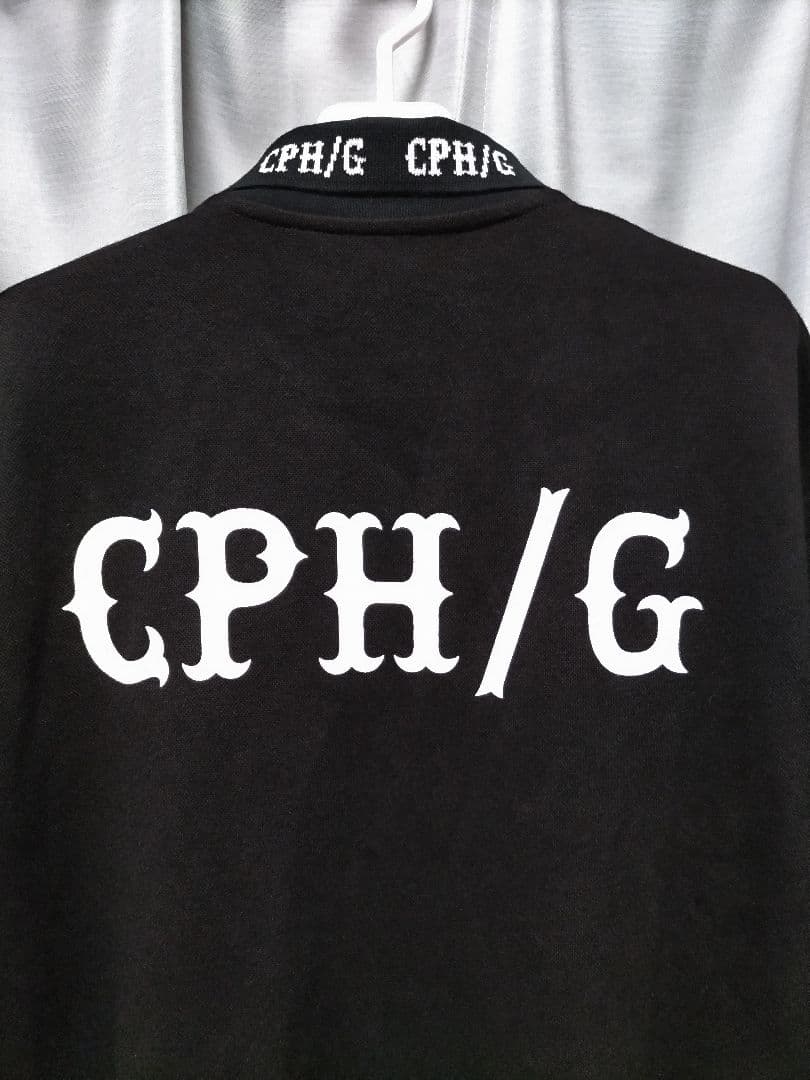 cph golf　キャプテンズヘルム　ポロシャツ　ボックスシルエット　黒