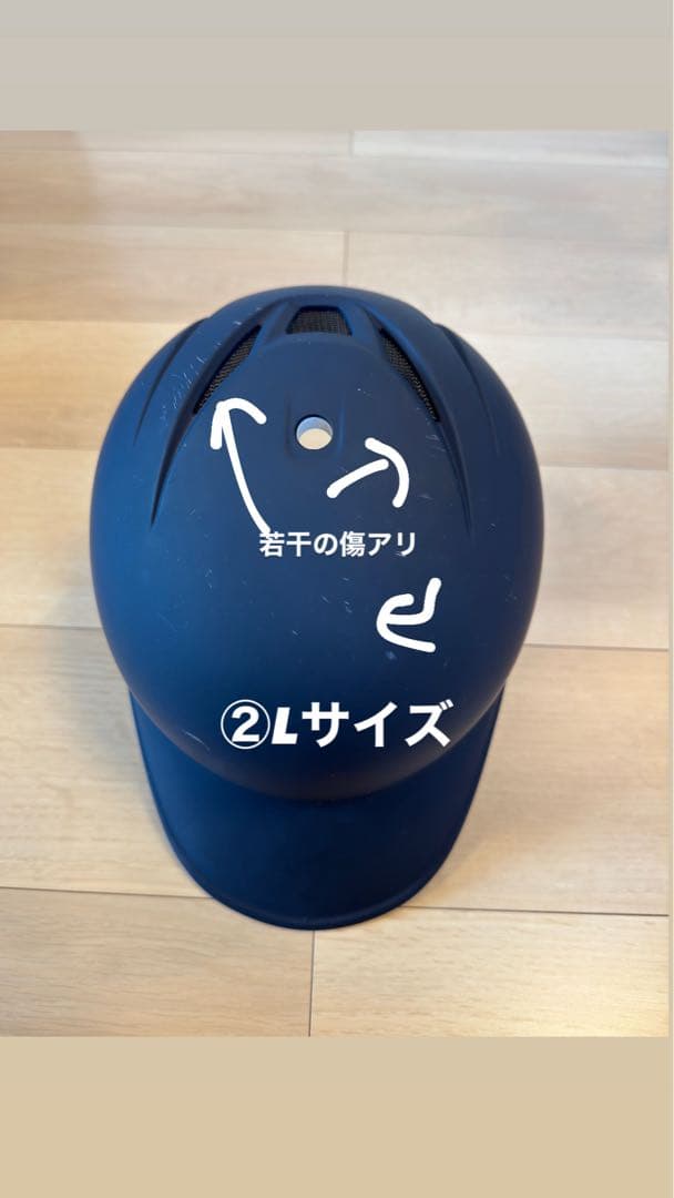 ZETT 軟式用ヘルメット　L2個M1個まとめ買い可