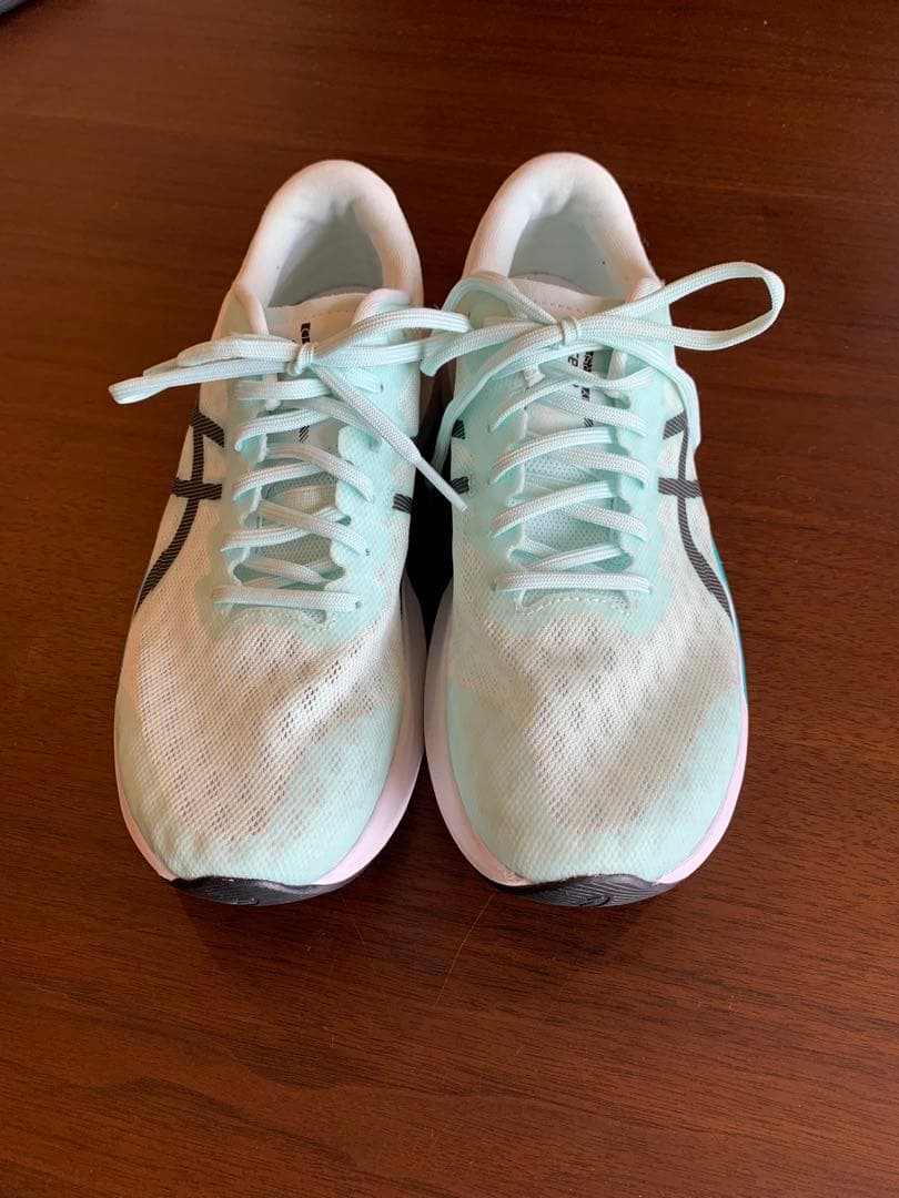 asics FlyteFoam ランニングシューズ ミントグリーン25.5㎝