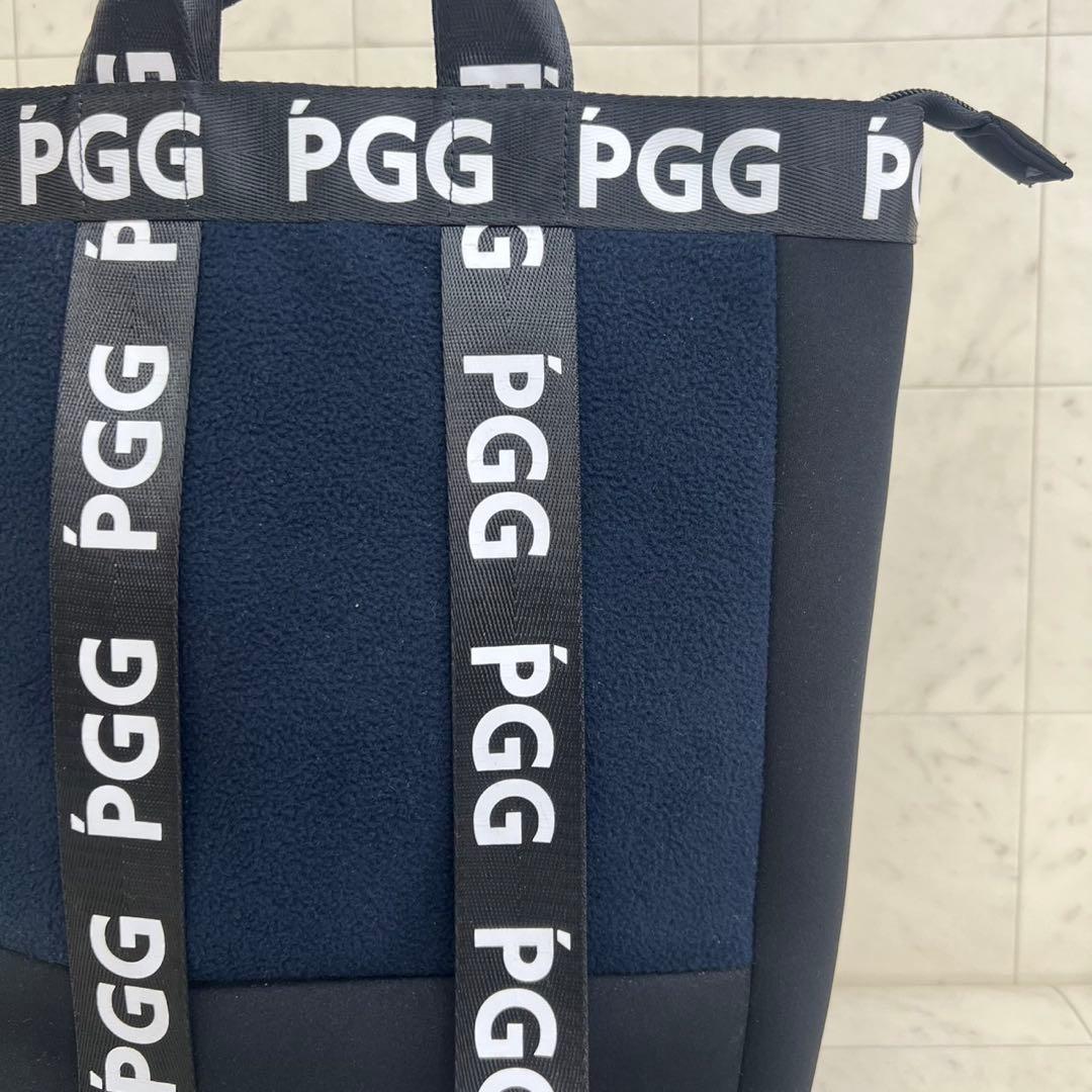 PGG パーリーゲイツリュックサック 手提げ　ブラック ネイビー