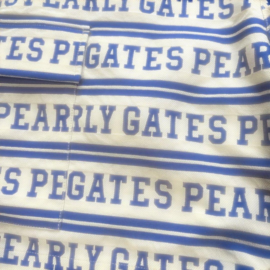 PEARLY GATES ロゴプリント ショートパンツ