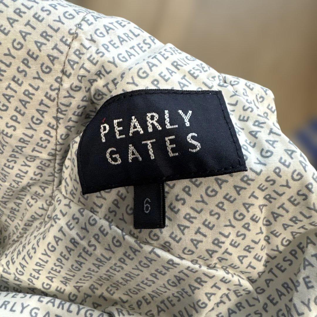 PEARLY GATES ロゴプリント ショートパンツ