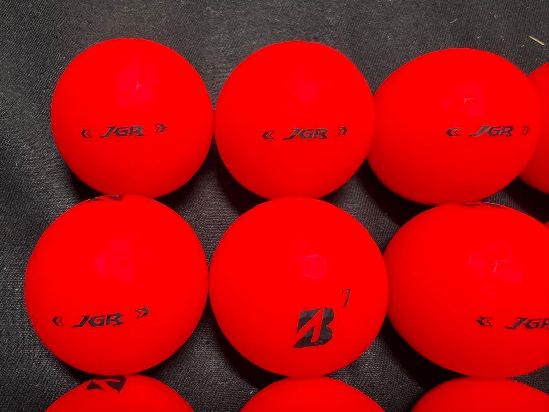 最新 ブリジストン TOUR B JGR 2025年モデル 20個　マットレッド