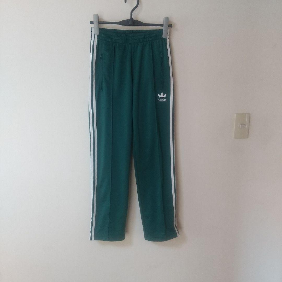 アディダスadidasクラシックファイヤーバード緑トラックパンツM