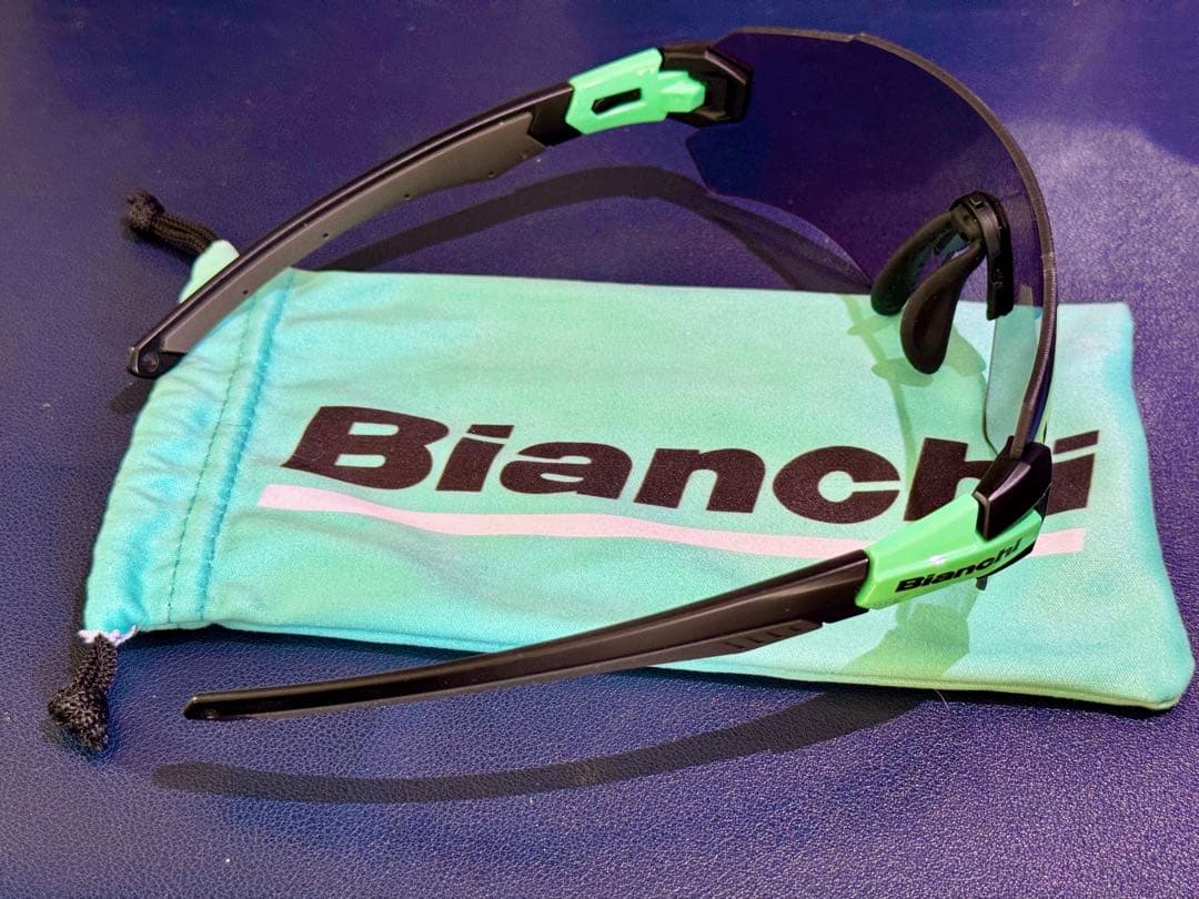Bianchi ビアンキ 一眼マスクタイプサングラス　BK×CK