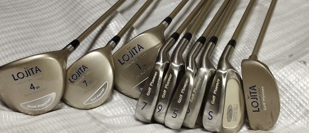 LOJITA GOLF PLANNET 9本セット 女性　初心者向け　右利き