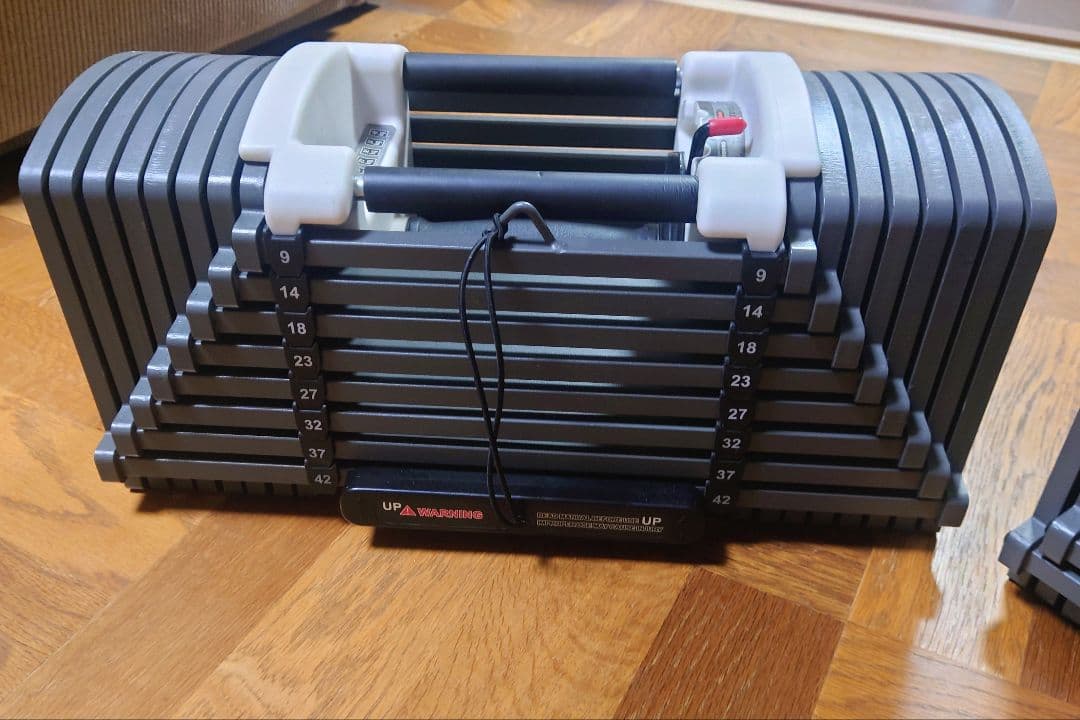 可変式ブロックダンベル 42kg ②