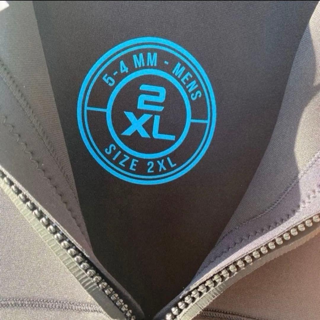 新品格安/オーシャンアースウエットスーツフルスーツ　5/4 ビッグサイズ2XL