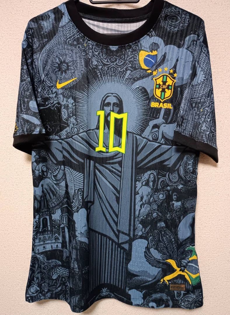 ブラジル ネイマール NEYMAR JR サッカーシャツ 10番
