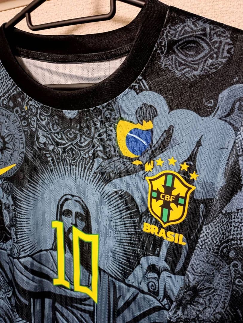 ブラジル ネイマール NEYMAR JR サッカーシャツ 10番