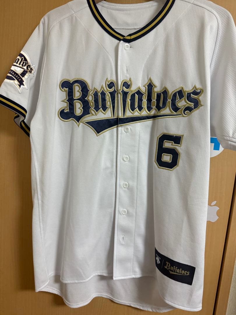 ラ*ク様 オリックスバファローズ　宗佑磨　6 ユニフォーム Lサイズ