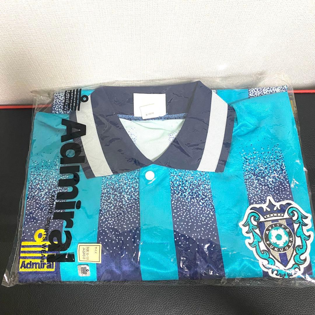 【希少品】アビスパ福岡1995 1996アウェイユニ　背番号18 admiral