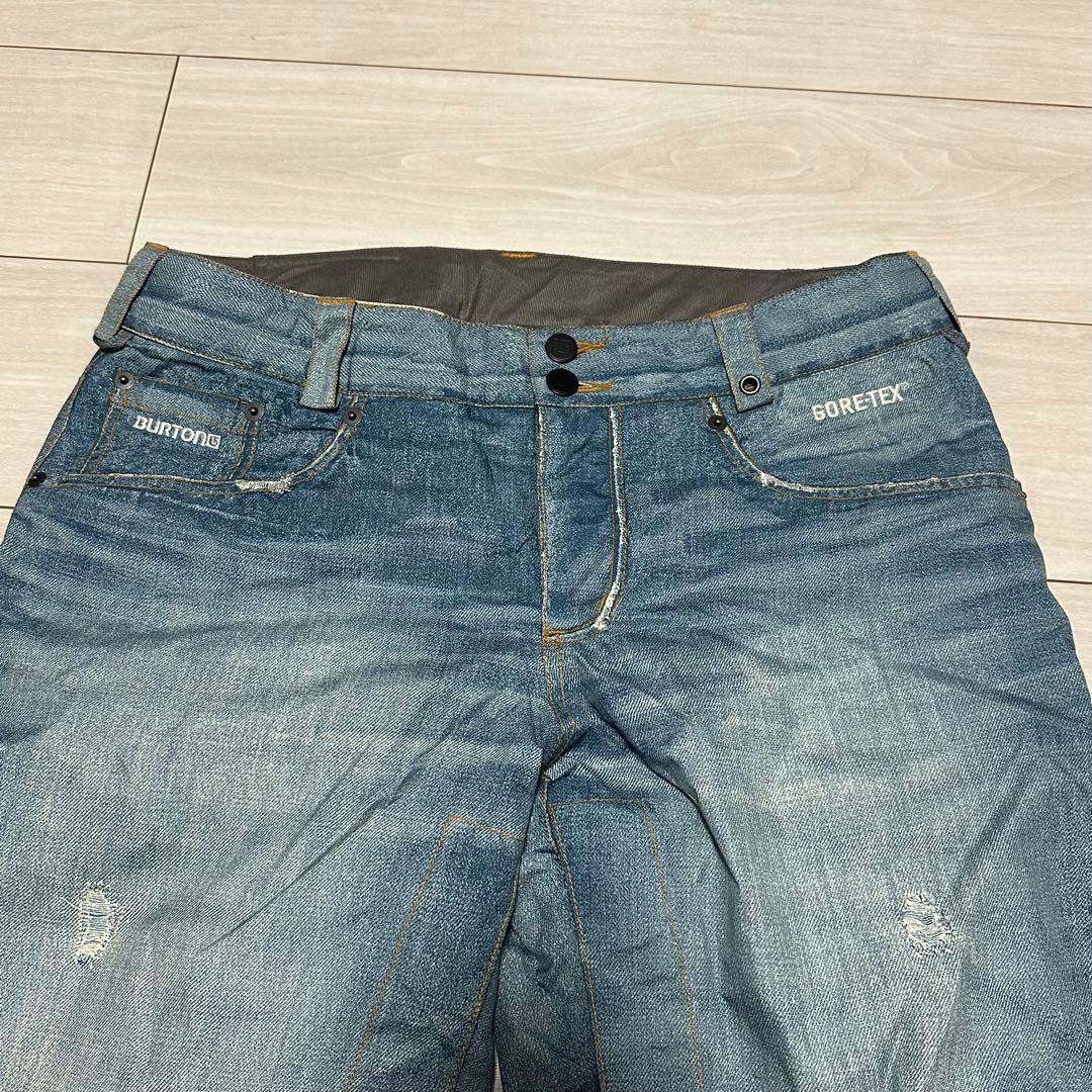 BURTON スノーボードウェア上下セット デニム GORE-TEX 平野歩夢