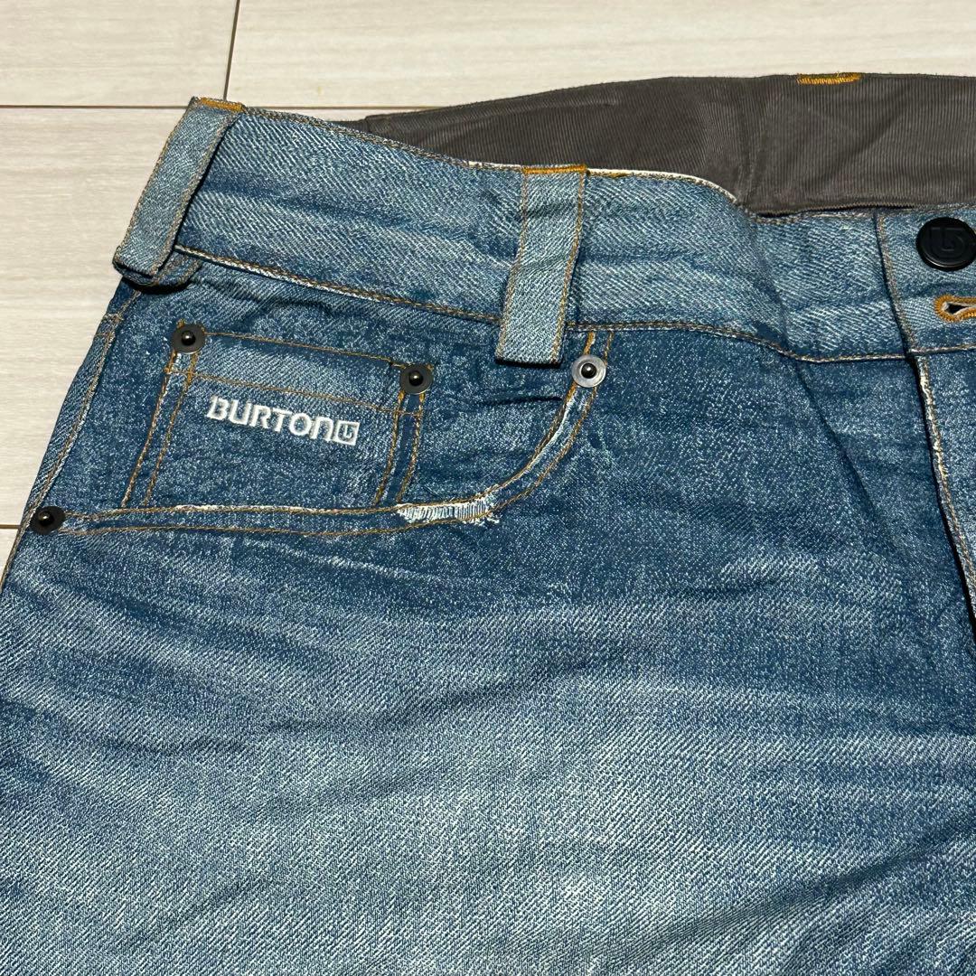 BURTON スノーボードウェア上下セット デニム GORE-TEX 平野歩夢