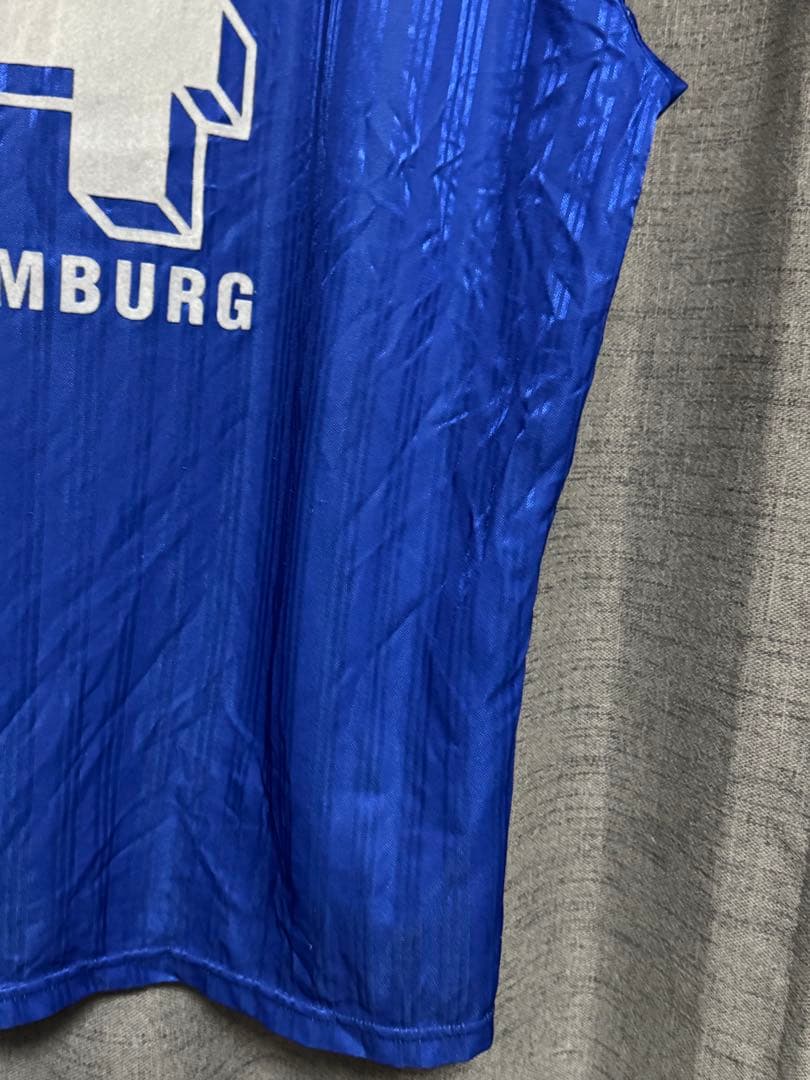 90s adidas HAMBURG 長袖 サッカーシャツ