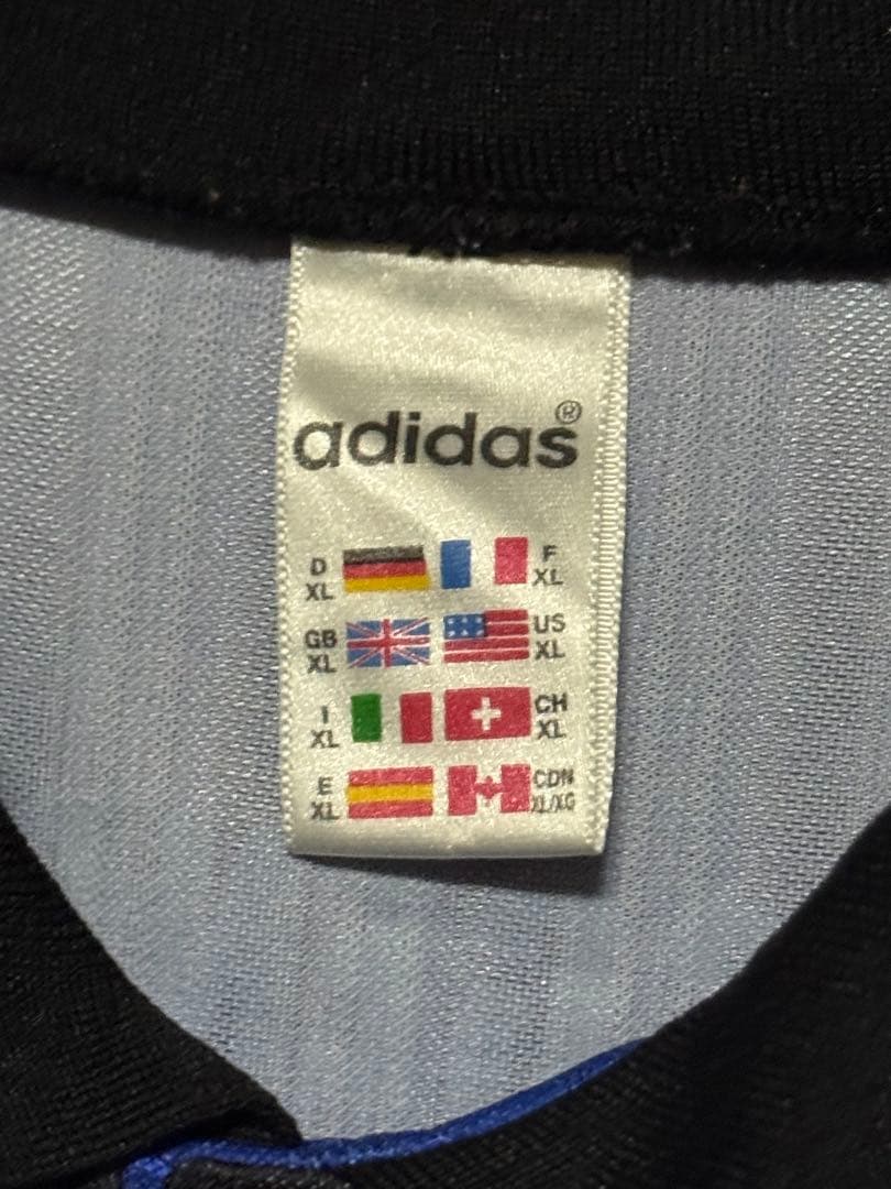 90s adidas HAMBURG 長袖 サッカーシャツ