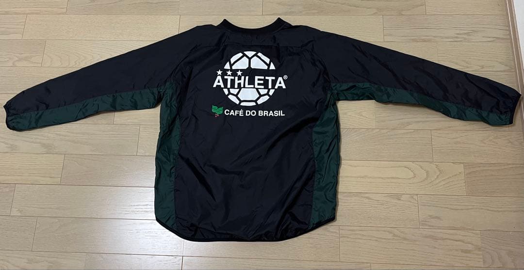 ATHLETA アスレタ ピステ 上下セット L ブラック×グリーン