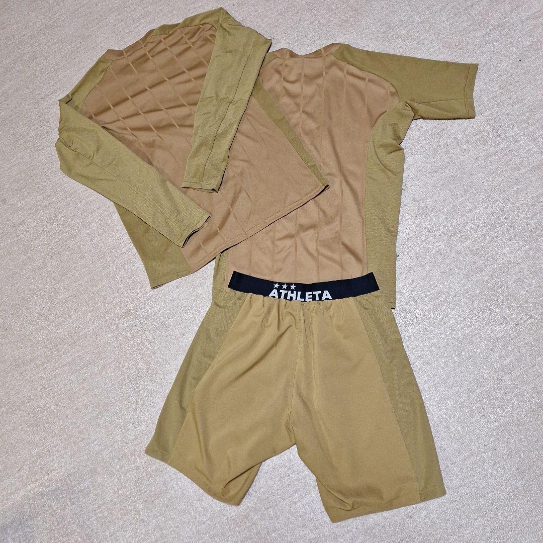 ATHLETA カーキ ウエア 3点セット
