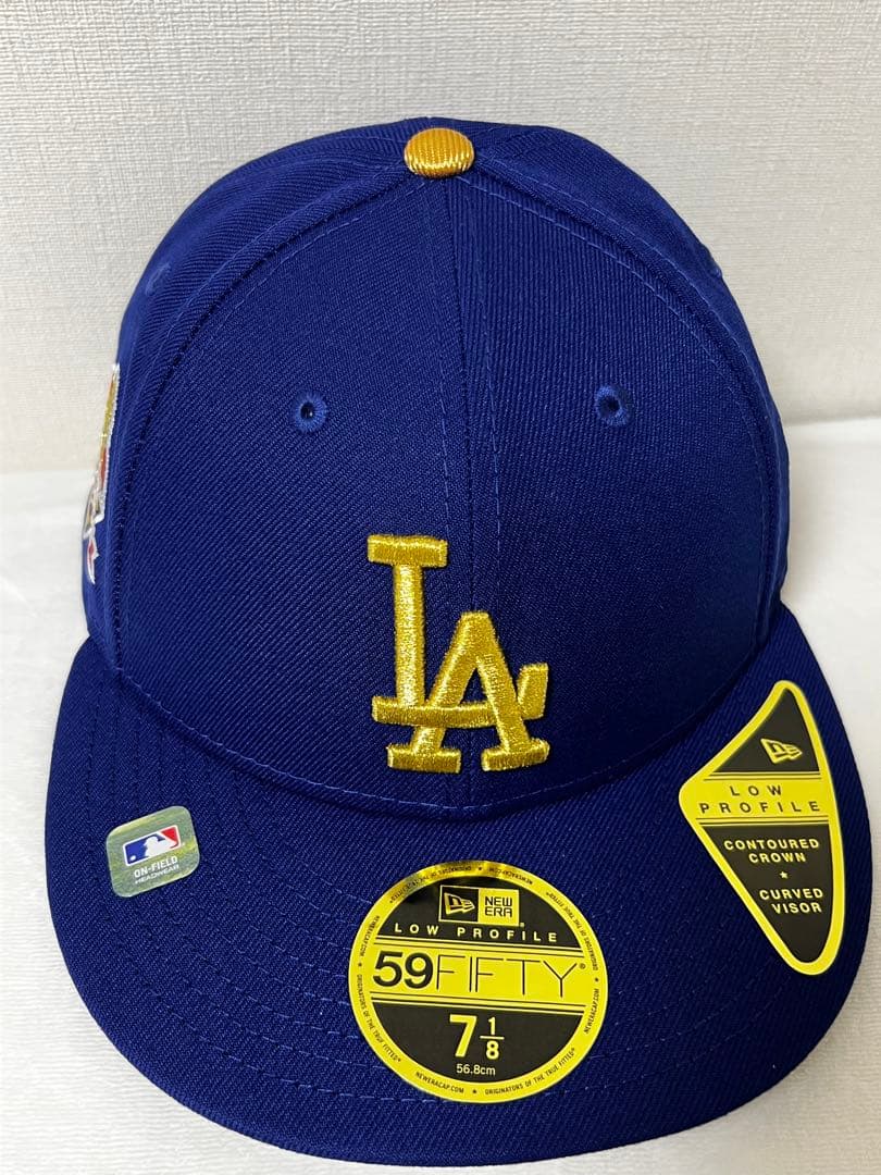 ドジャース ゴールドコレクション 59FIFTY キャップ 7 1/8