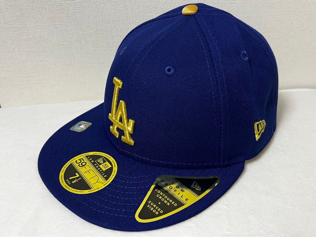 ドジャース ゴールドコレクション 59FIFTY キャップ 7 1/8