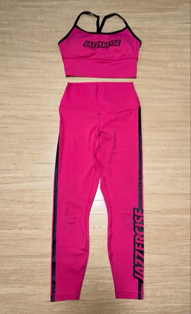 JAZZERCISE ピンク 上下セット　S