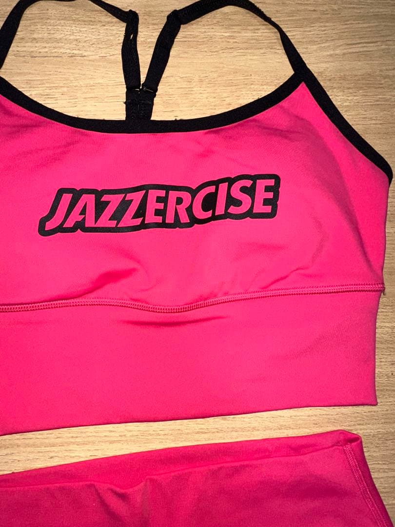 JAZZERCISE ピンク 上下セット　S