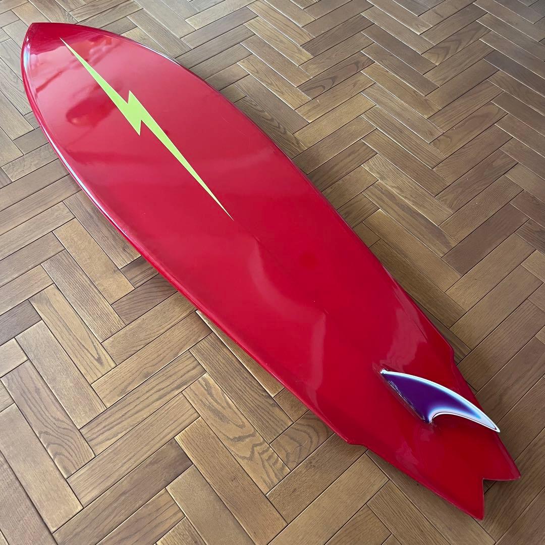 70’s ヴィンテージ ライトニングボルト 6.4ft ジェリー・ロペス @千葉