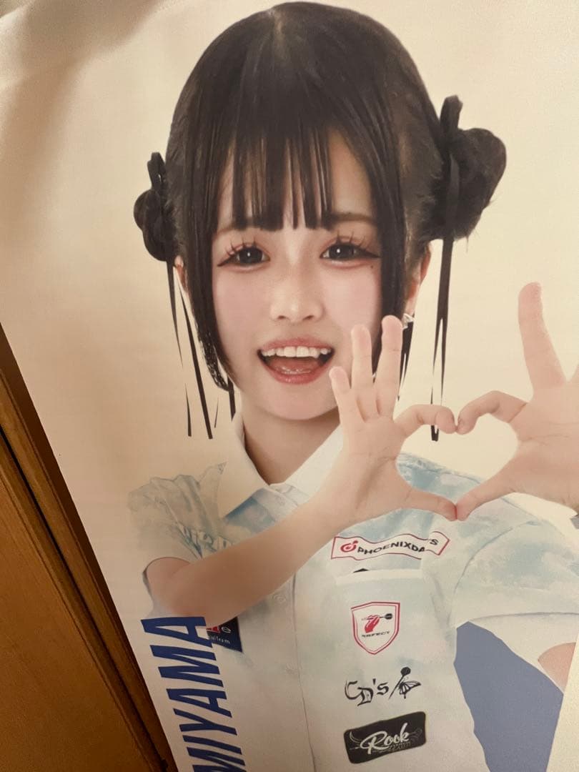 イ*キ様 文山雪華プロ　等身大タペストリー