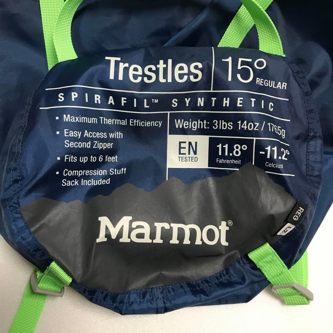Marmot Trestles 15 レギュラー 寝袋