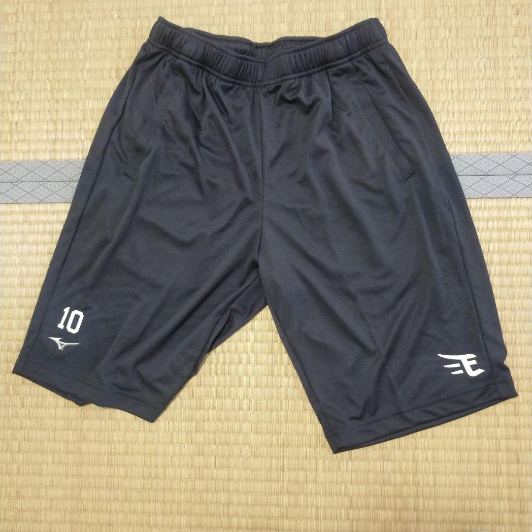 楽天イーグルスファンクラブ限定Mizuno フードシャツとショートパンツセット