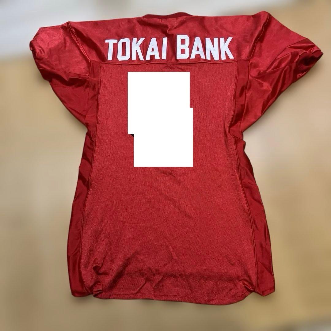 東海銀行レッドウェイブ　アメフトユニフォーム　2着