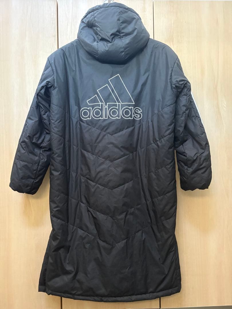 【美品/即日発送】adidasアディダスベンチコート<160cm>