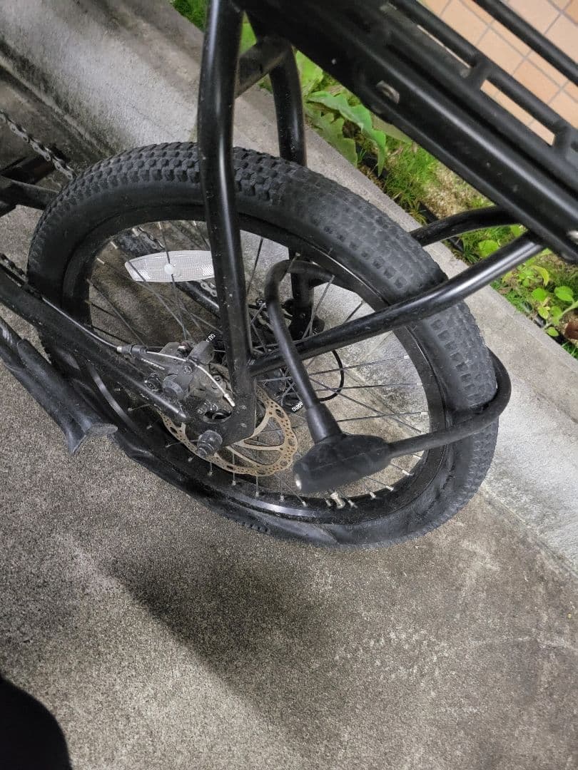 S*o様 自転車(後輪パンク)