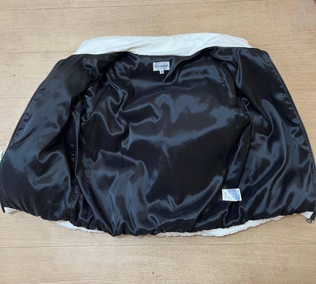 ジャックバニー　中綿　白✖️黒ジャケット　サイズ２