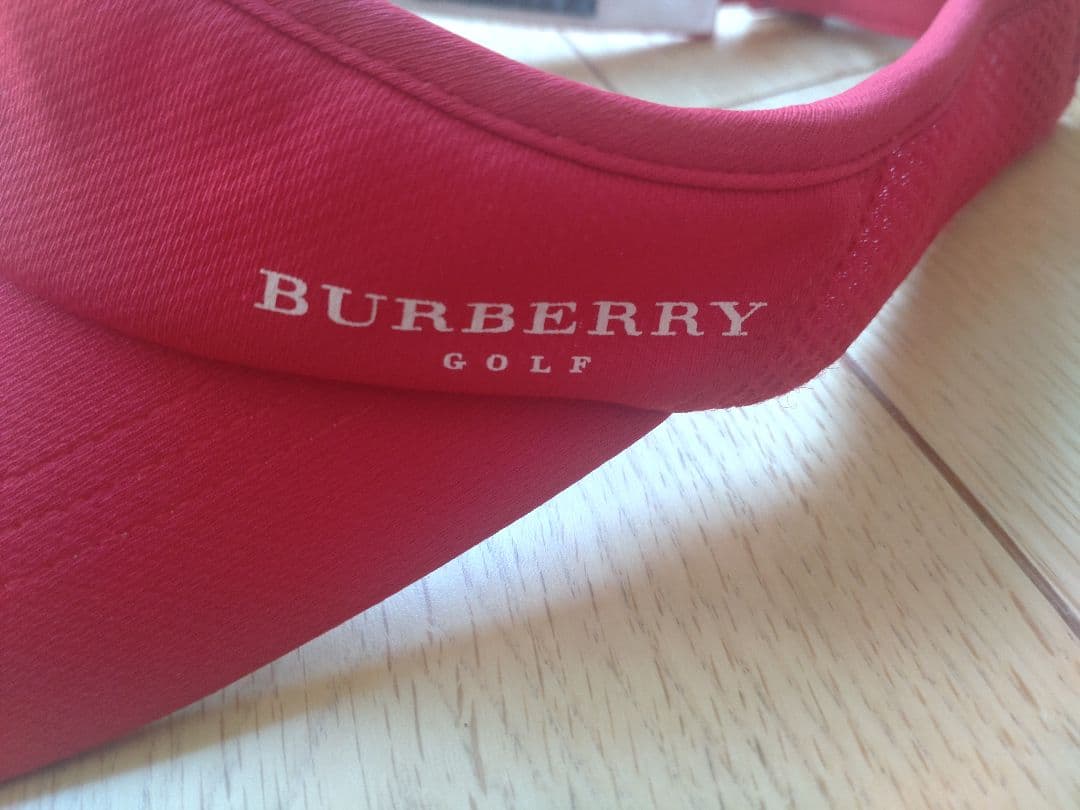 新品未使用 GOLF　BURBERRYサンバイザー