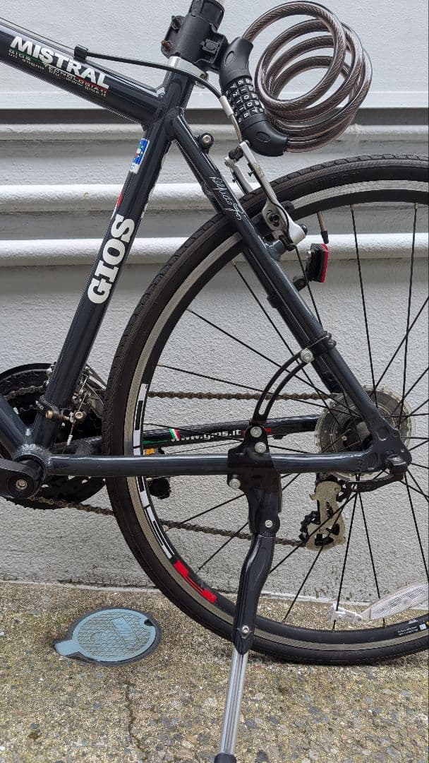GIOS mistral クロスバイク ブラック 520サイズ