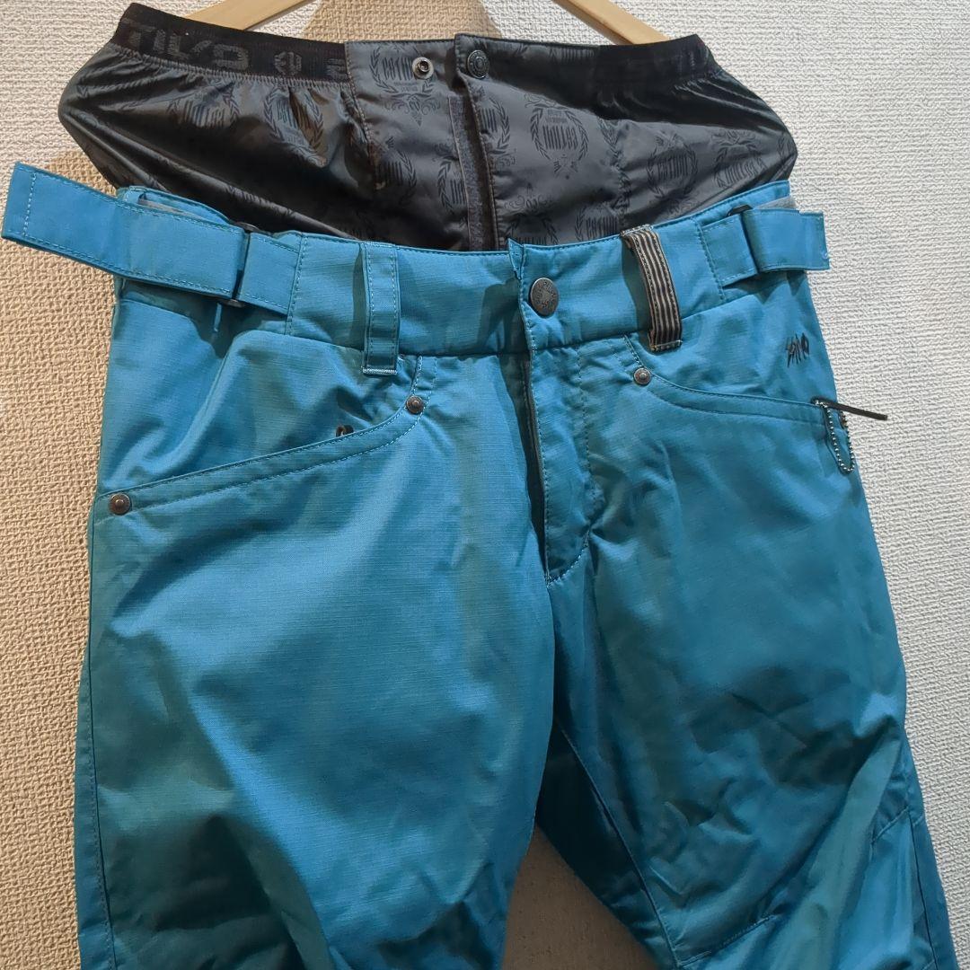 【売り切り】美品SSTIVO スノーボードパンツ　MENS 青　S