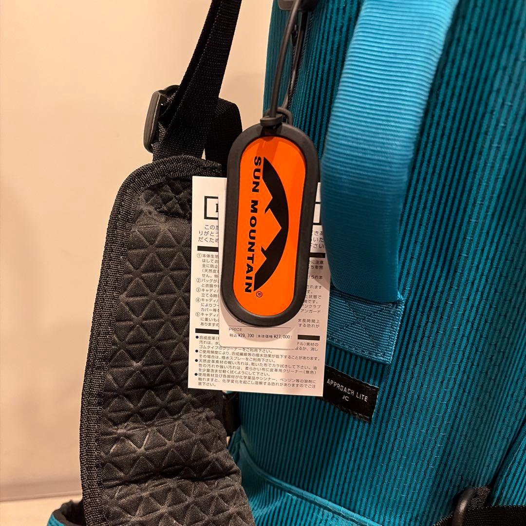新品サンマウンテン　キャディバック　APPROACH LITE JC グリーン