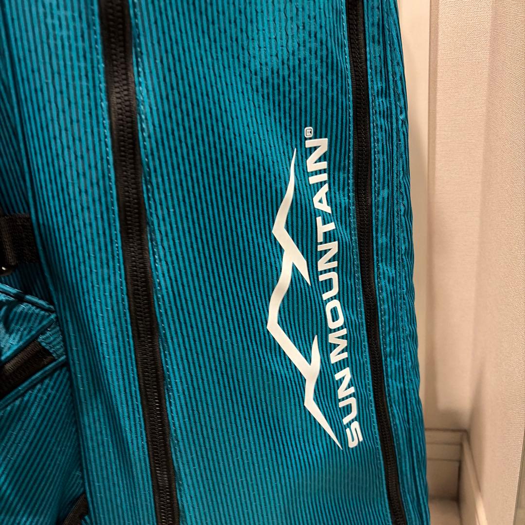 新品サンマウンテン　キャディバック　APPROACH LITE JC グリーン