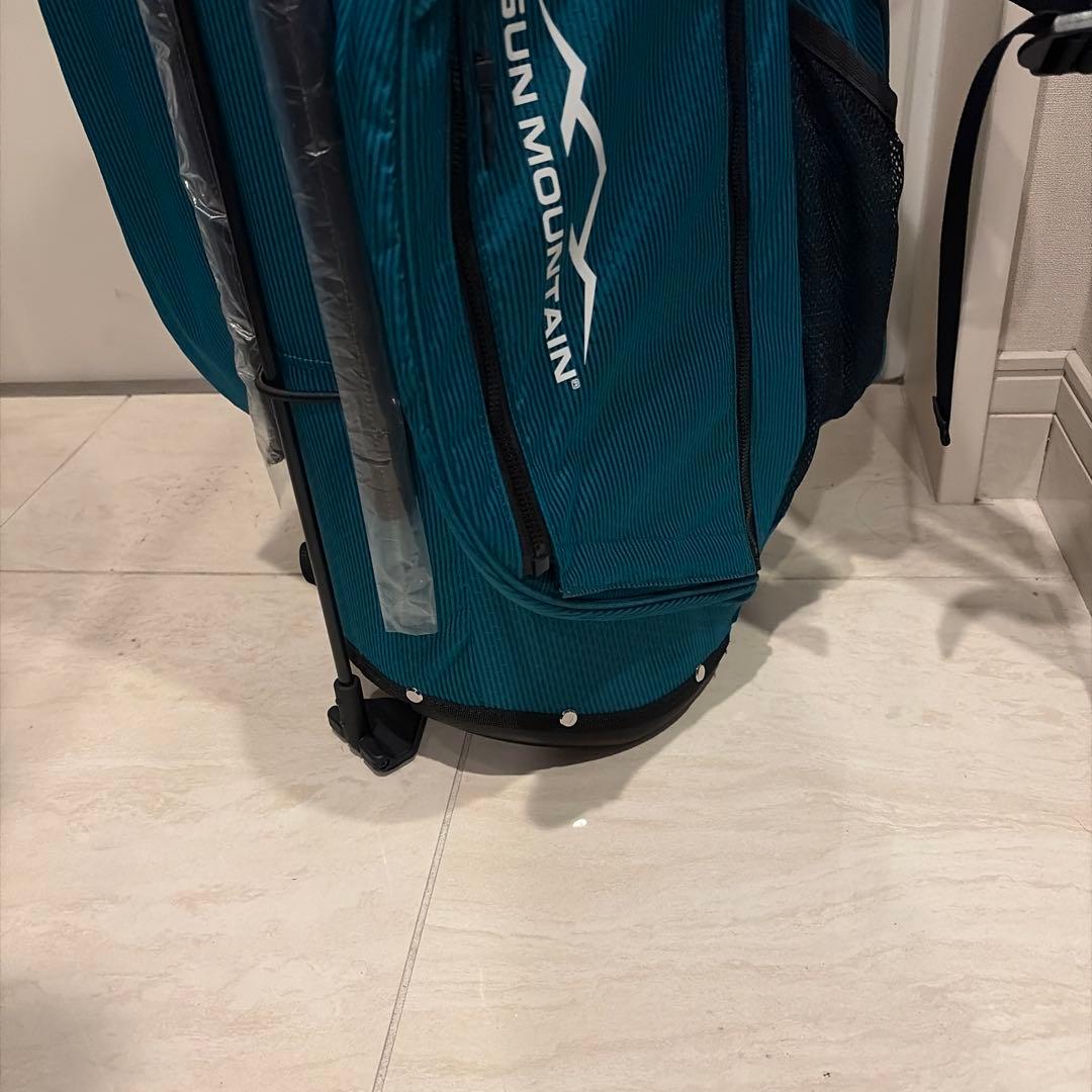 新品サンマウンテン　キャディバック　APPROACH LITE JC グリーン