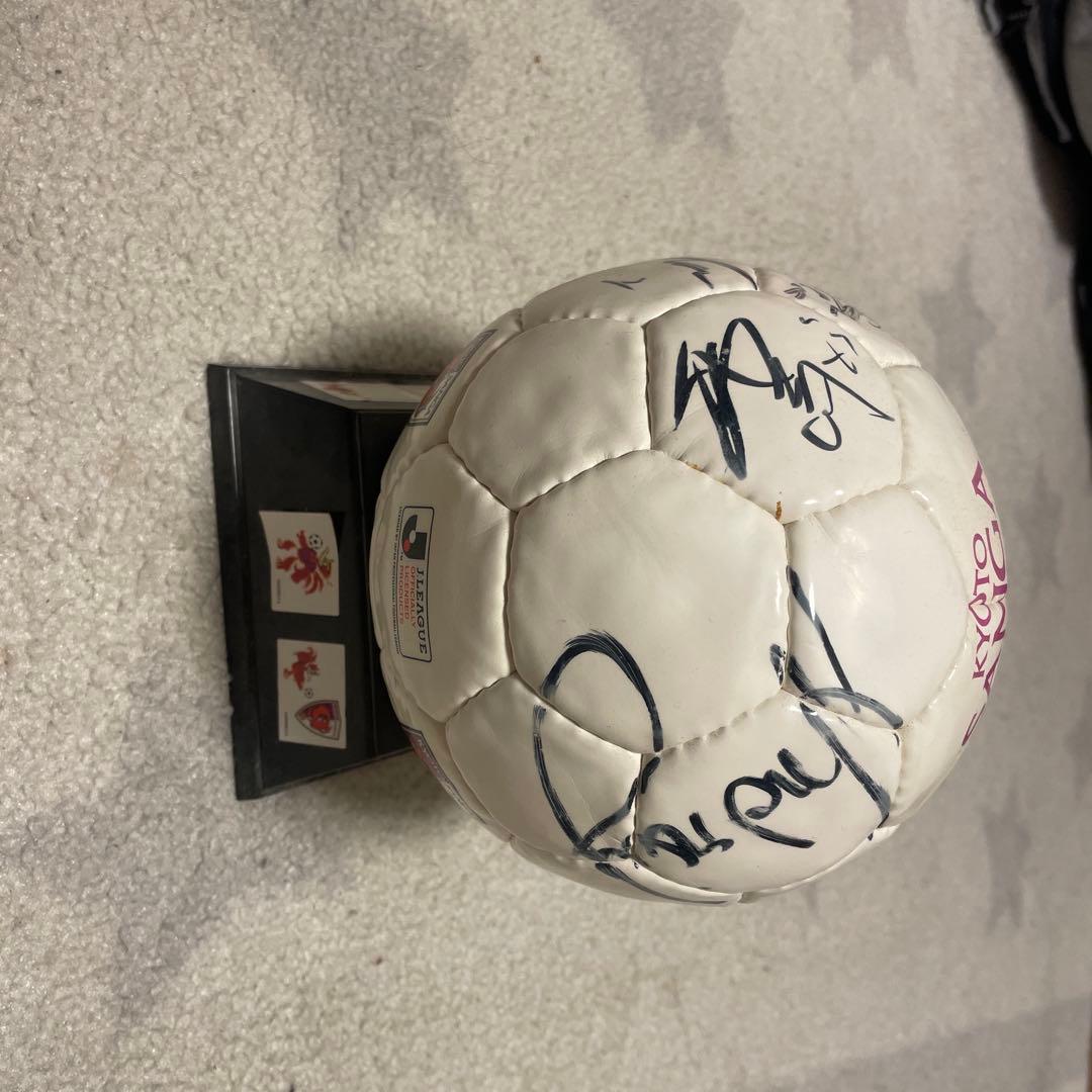 KYOTO SANGA FC サイン入りサッカーボール