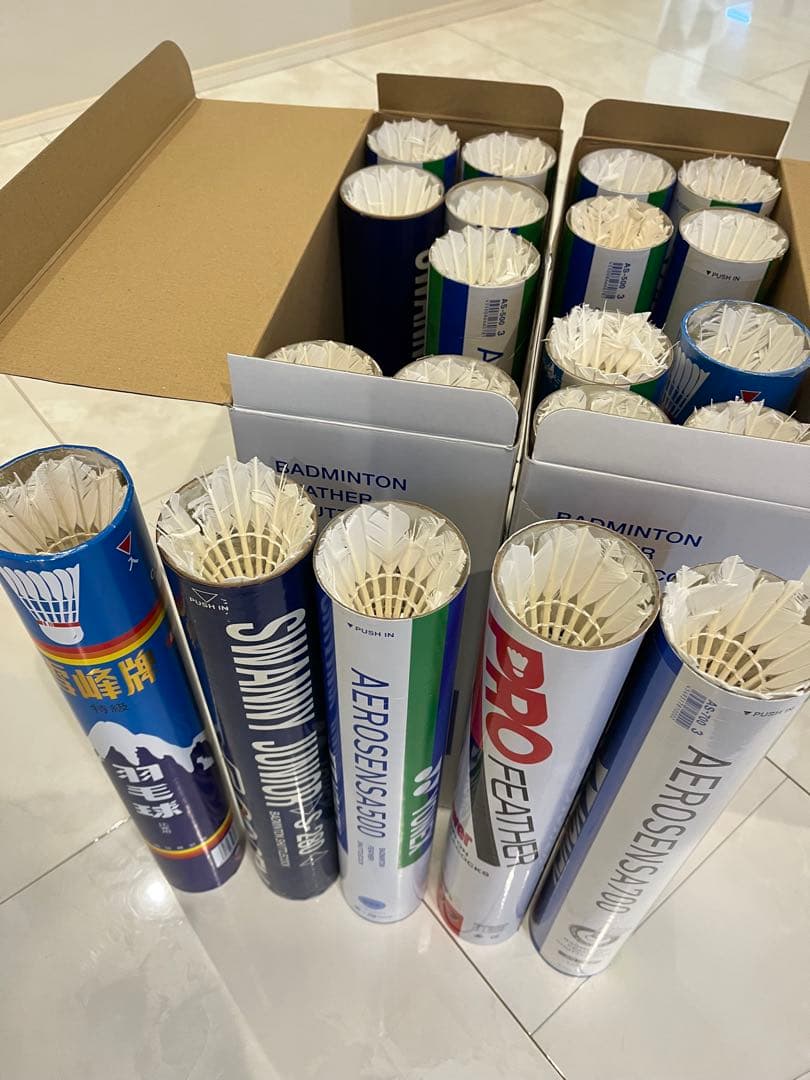 なおみさん専用　バドミントン中古シャトル 2箱セット