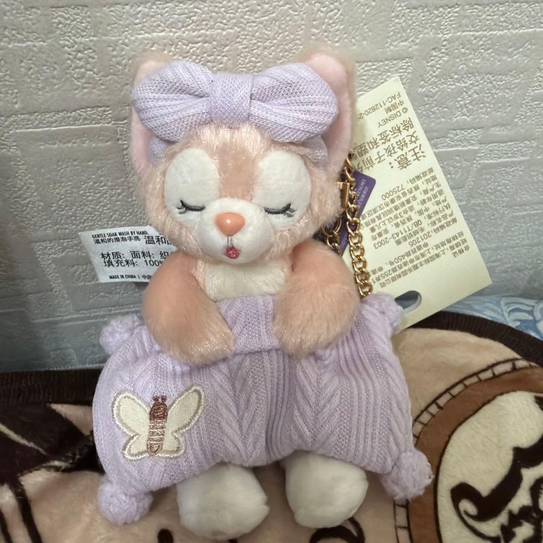上海ディズニー　リーナベル　パジャマ　ぬいぐるみ　ぬいぐるみキーチェーンセット